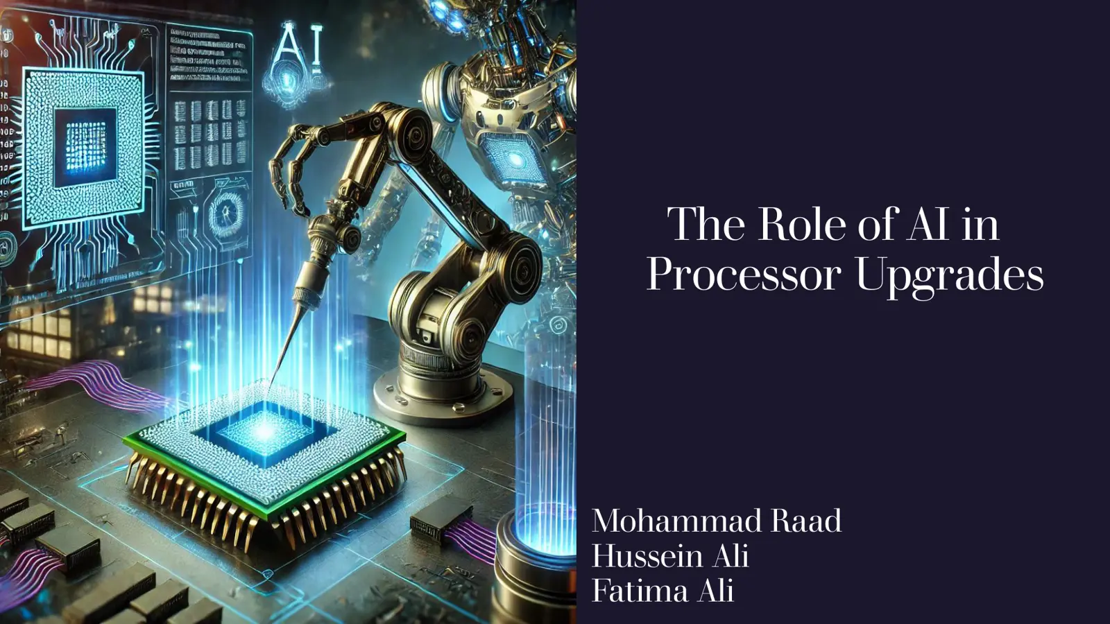 غلاف تقرير The Role of AI in Processor Upgrades