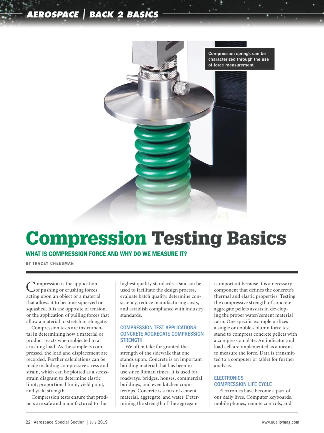 غلاف تقرير Compression Testing Basics