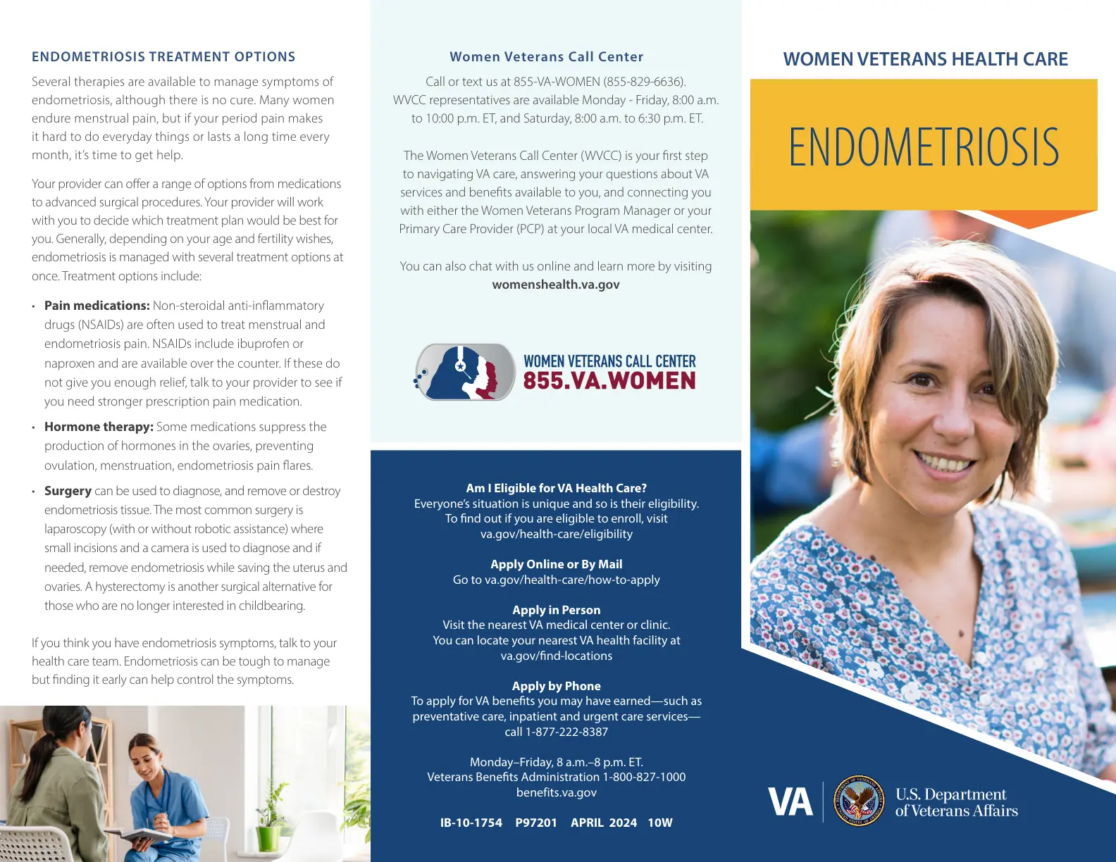 غلاف تقرير ENDOMETRIOSIS TREATMENT OPTIONS