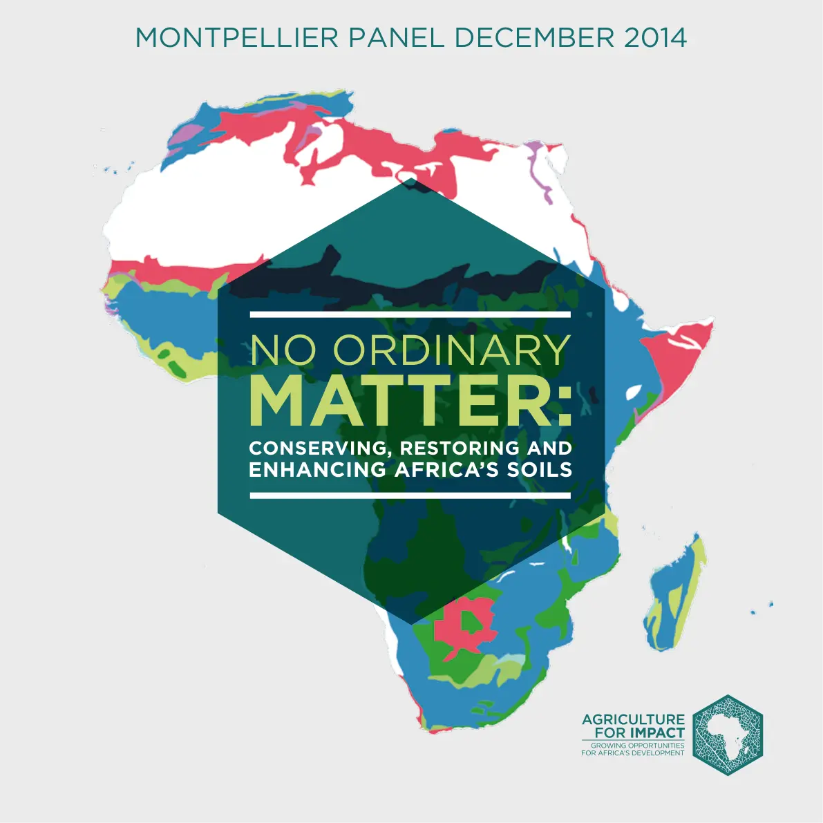 غلاف تقرير NO ORDINARY MATTER: CONSERVING, RESTORING AND ENHANCING AFRICA'S SOILS