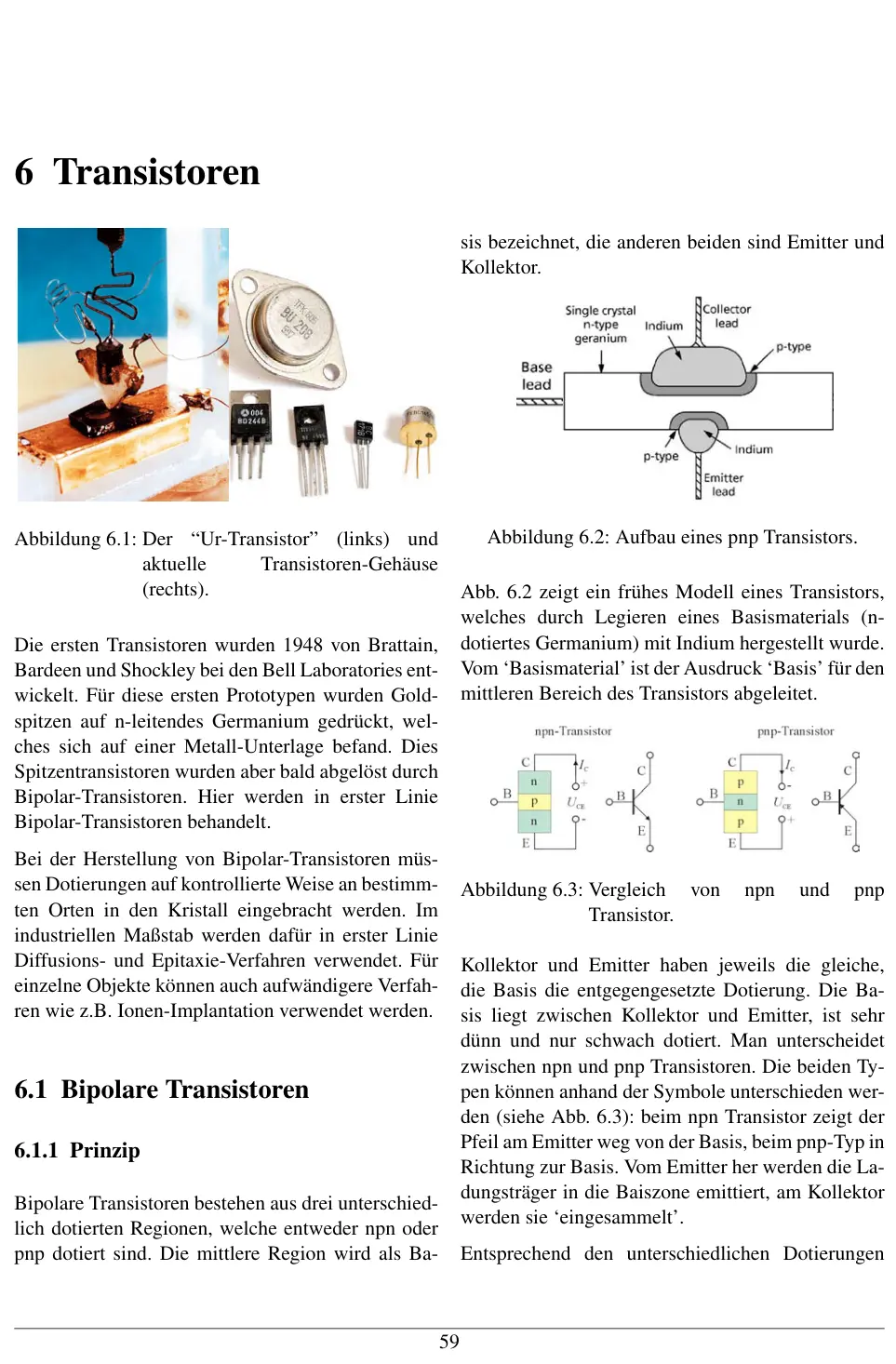 غلاف تقرير 6 Transistoren