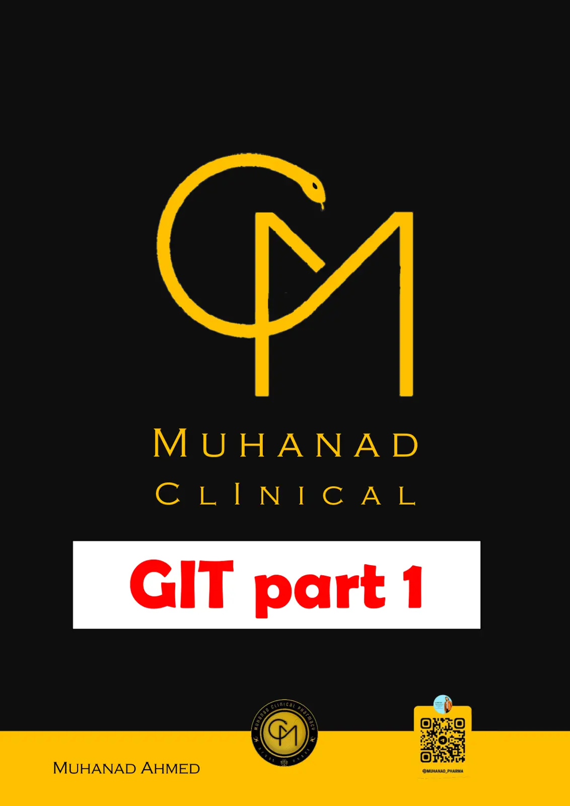 غلاف تقرير CLINICAL GIT part 1: Clinical Pharmacy