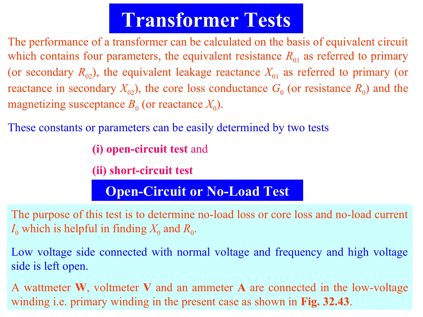 غلاف تقرير Transformer Tests