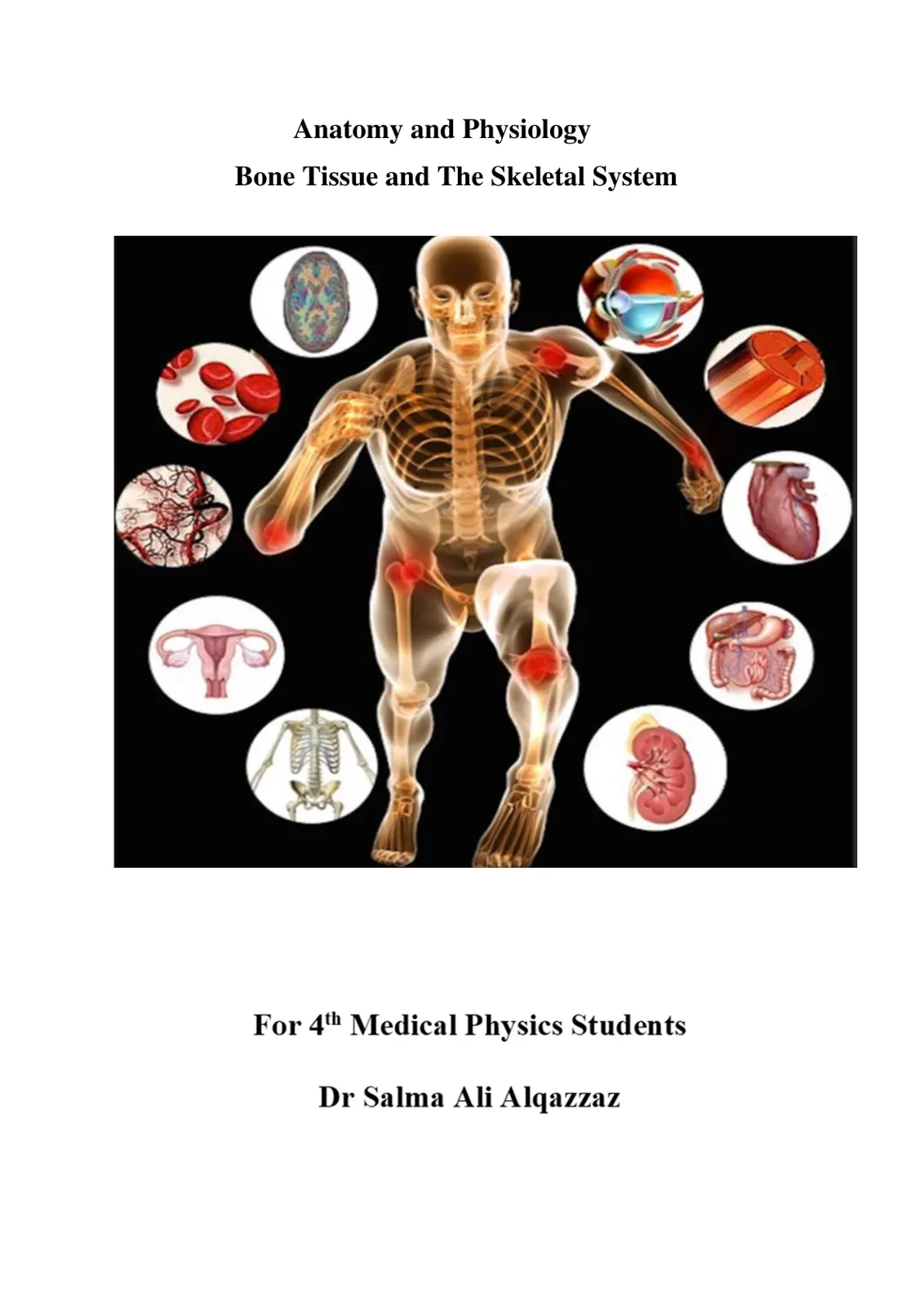 غلاف تقرير Anatomy and Physiology