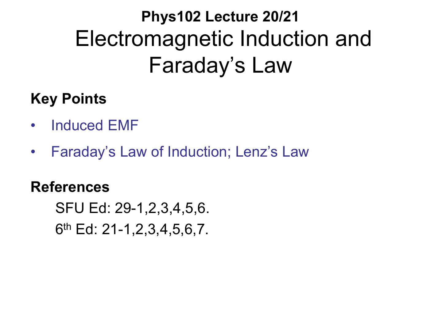 غلاف تقرير Electromagnetic Induction and Faraday's Law
