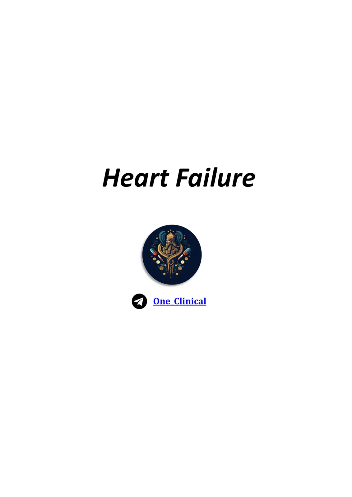 غلاف تقرير Heart Failure One Clinical