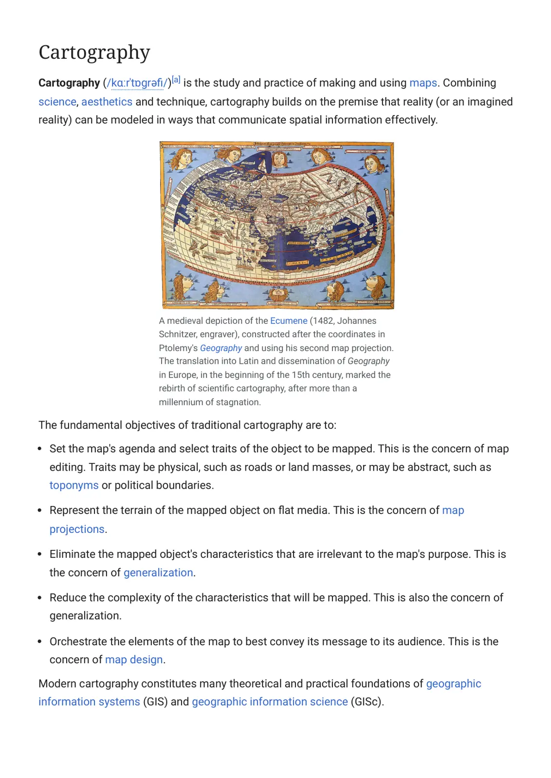 غلاف تقرير Cartography