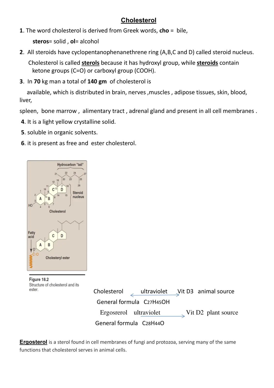 غلاف تقرير Cholesterol