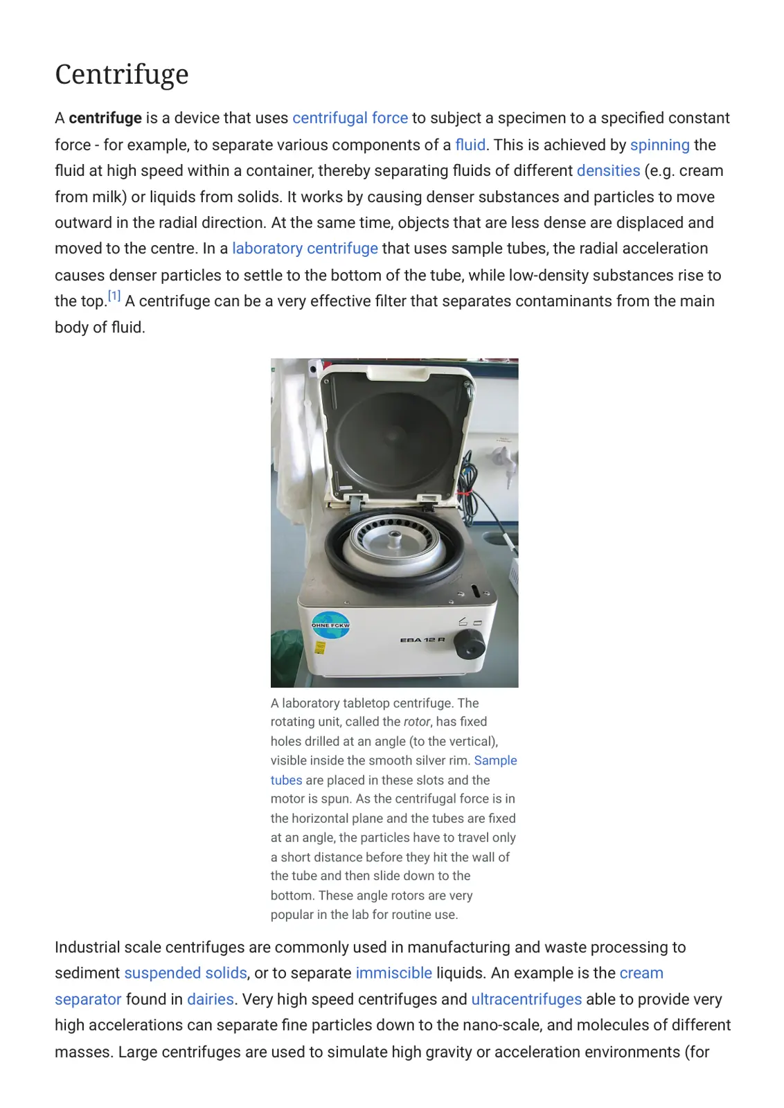 غلاف تقرير Centrifuge