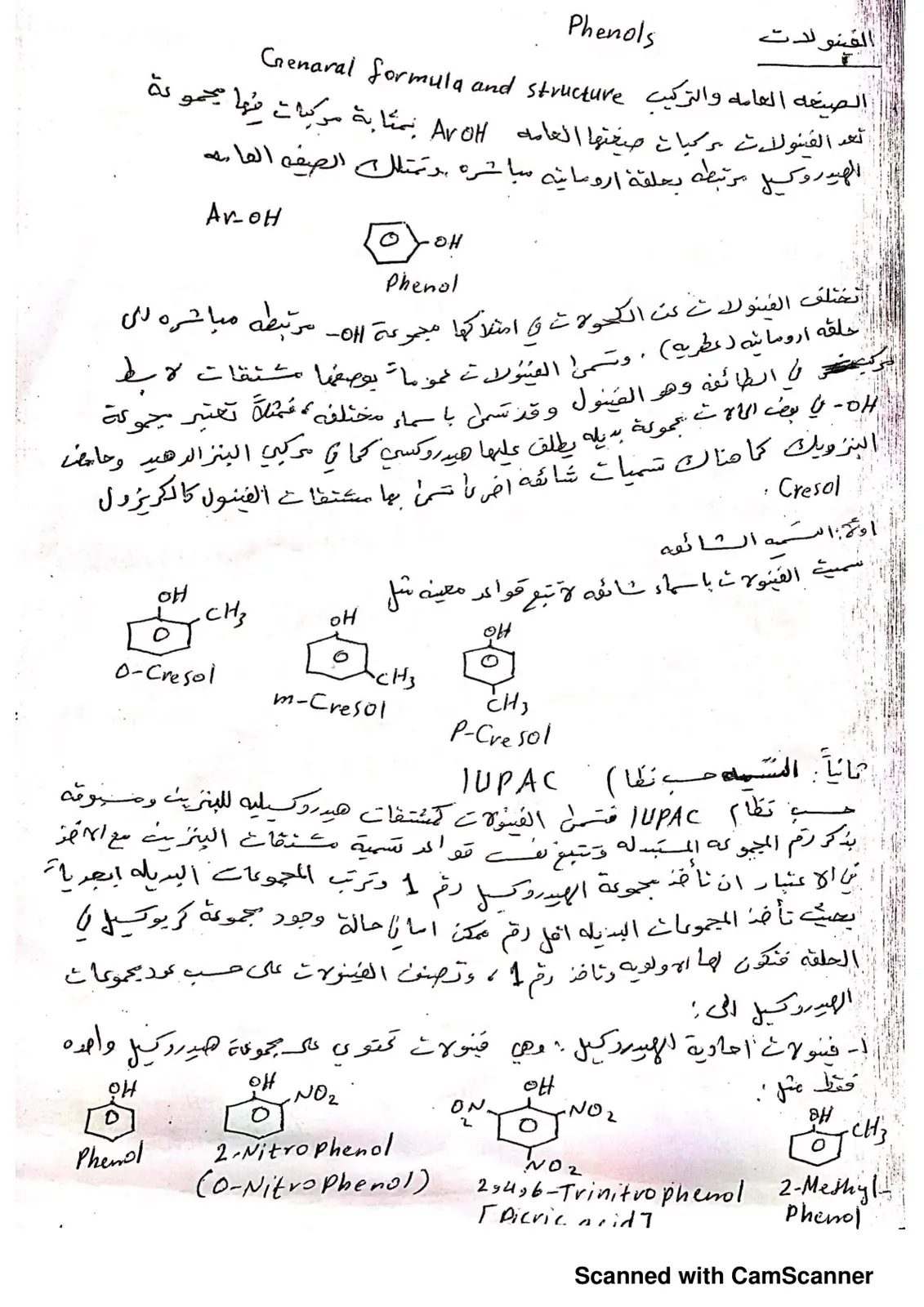 غلاف تقرير الفينولات Phenols
