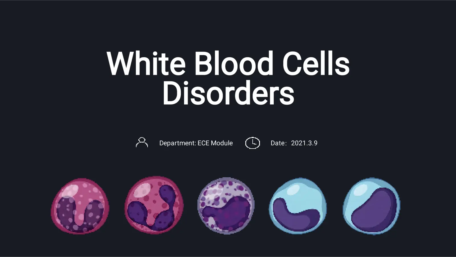 غلاف تقرير White Blood Cells Disorders
