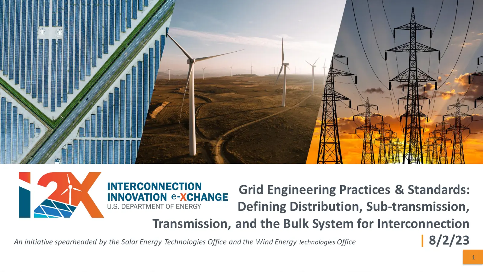 غلاف تقرير Grid Engineering Practices & Standards: Defining Distribution, Sub-transmission, Transmission, and the Bulk System for Interconnection