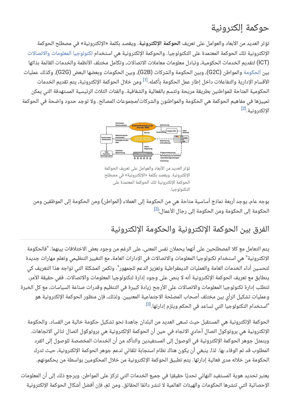 غلاف تقرير حوكمة إلكترونية