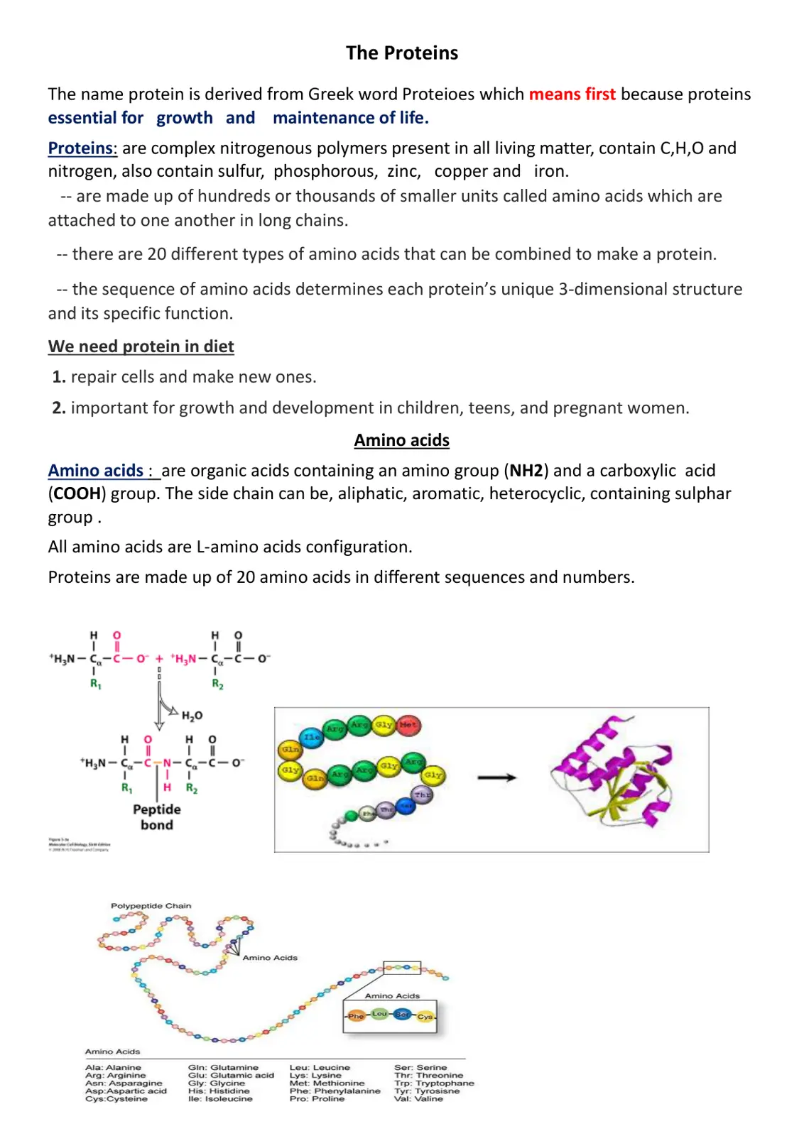 غلاف تقرير The Proteins