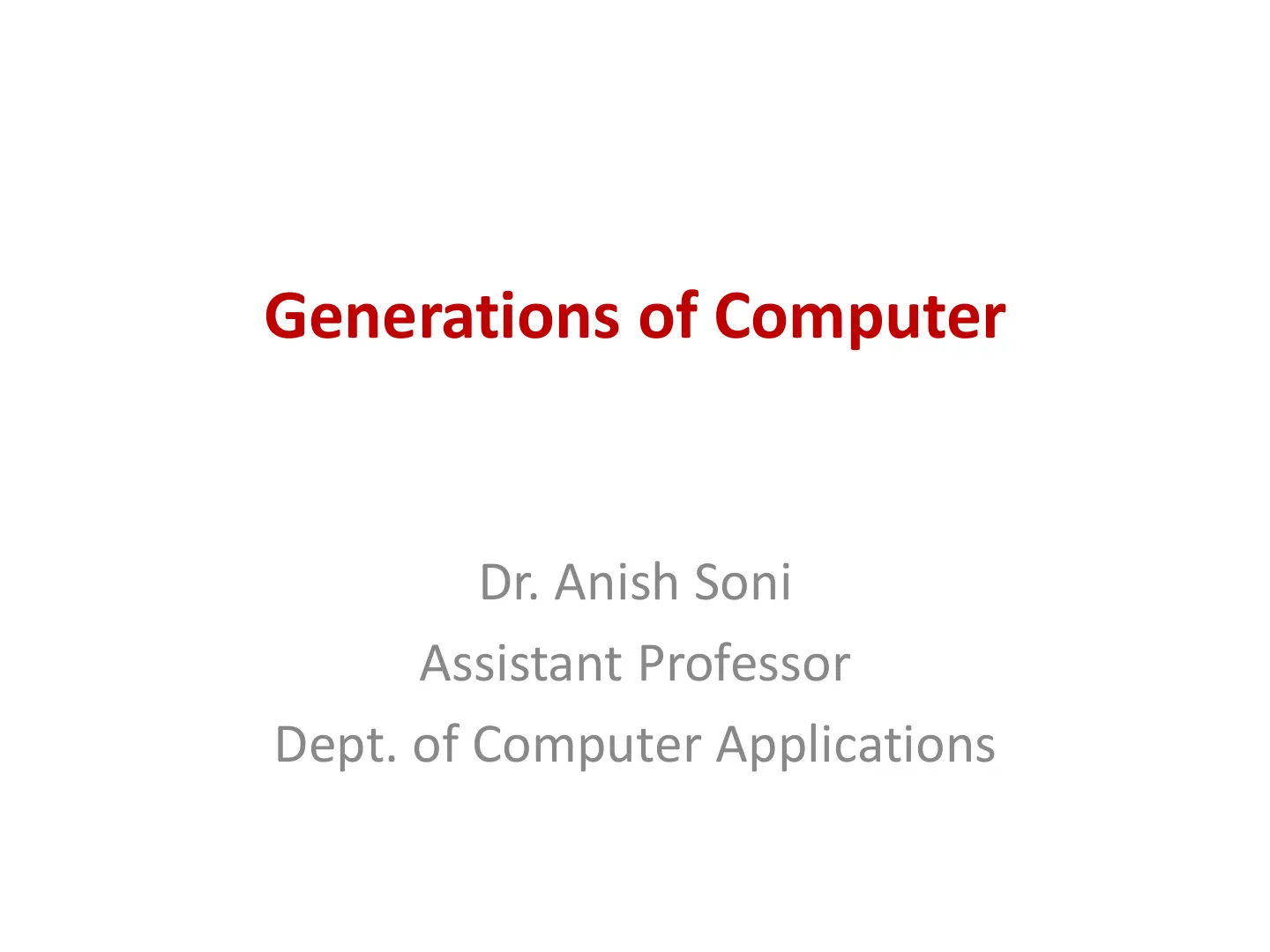غلاف تقرير Generations of Computer