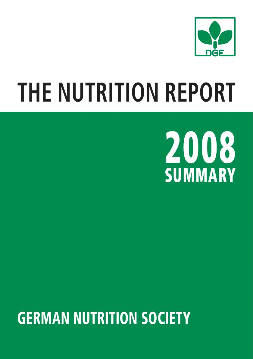 غلاف تقرير THE NUTRITION REPORT