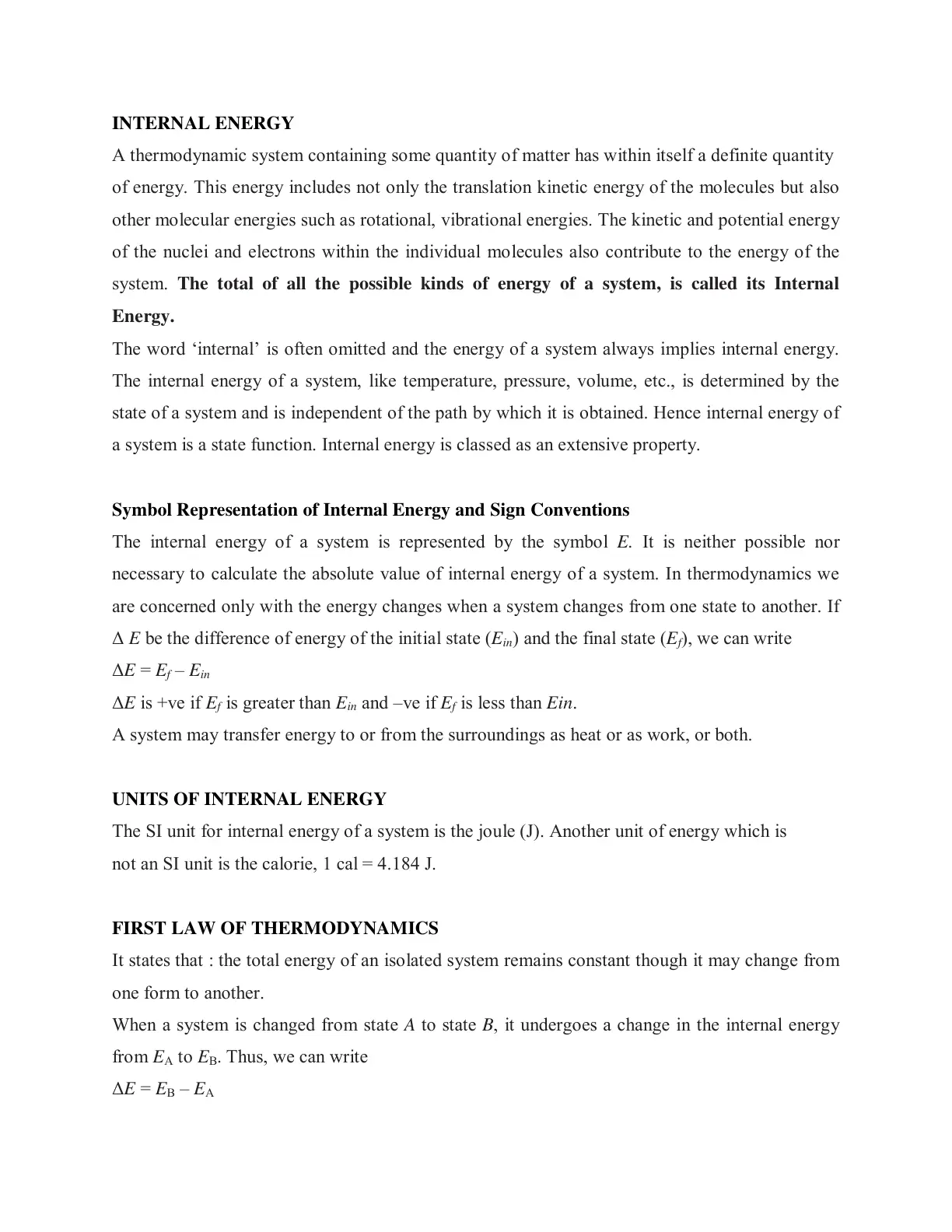 غلاف تقرير INTERNAL ENERGY