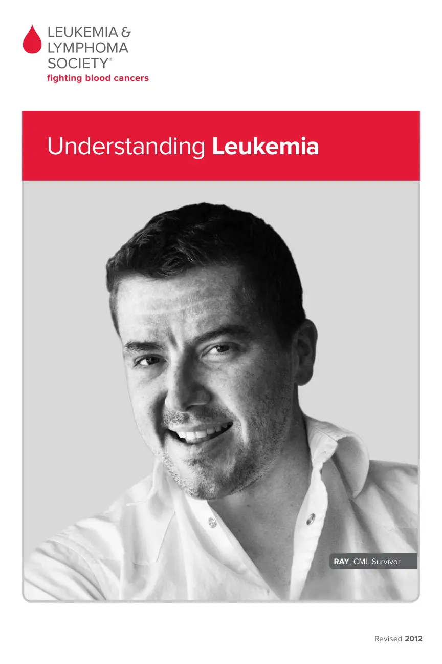 غلاف تقرير Understanding Leukemia