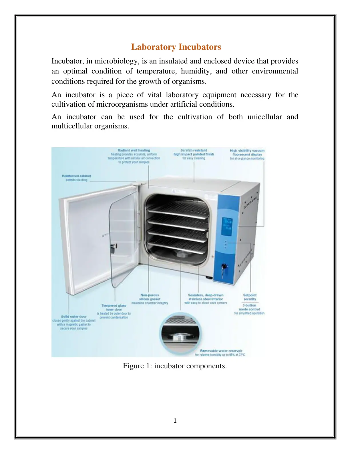 غلاف تقرير Laboratory Incubators