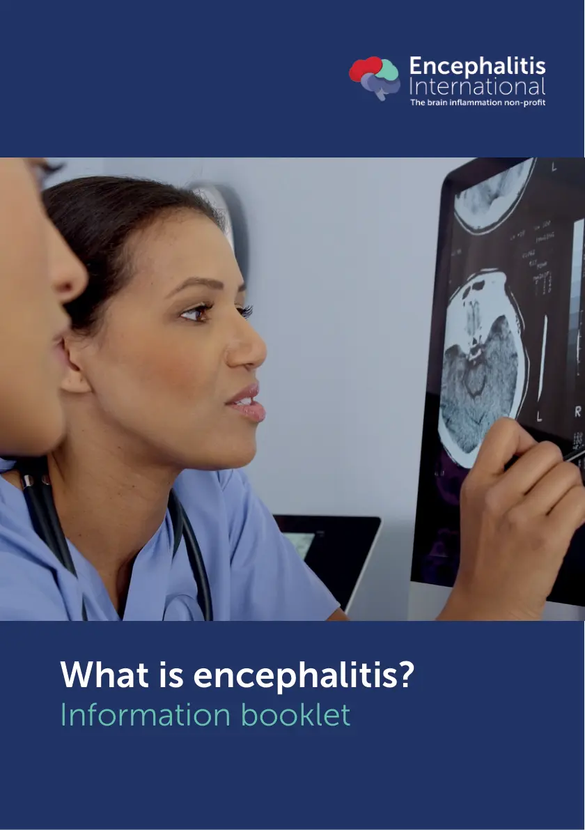 غلاف تقرير Encephalitis
