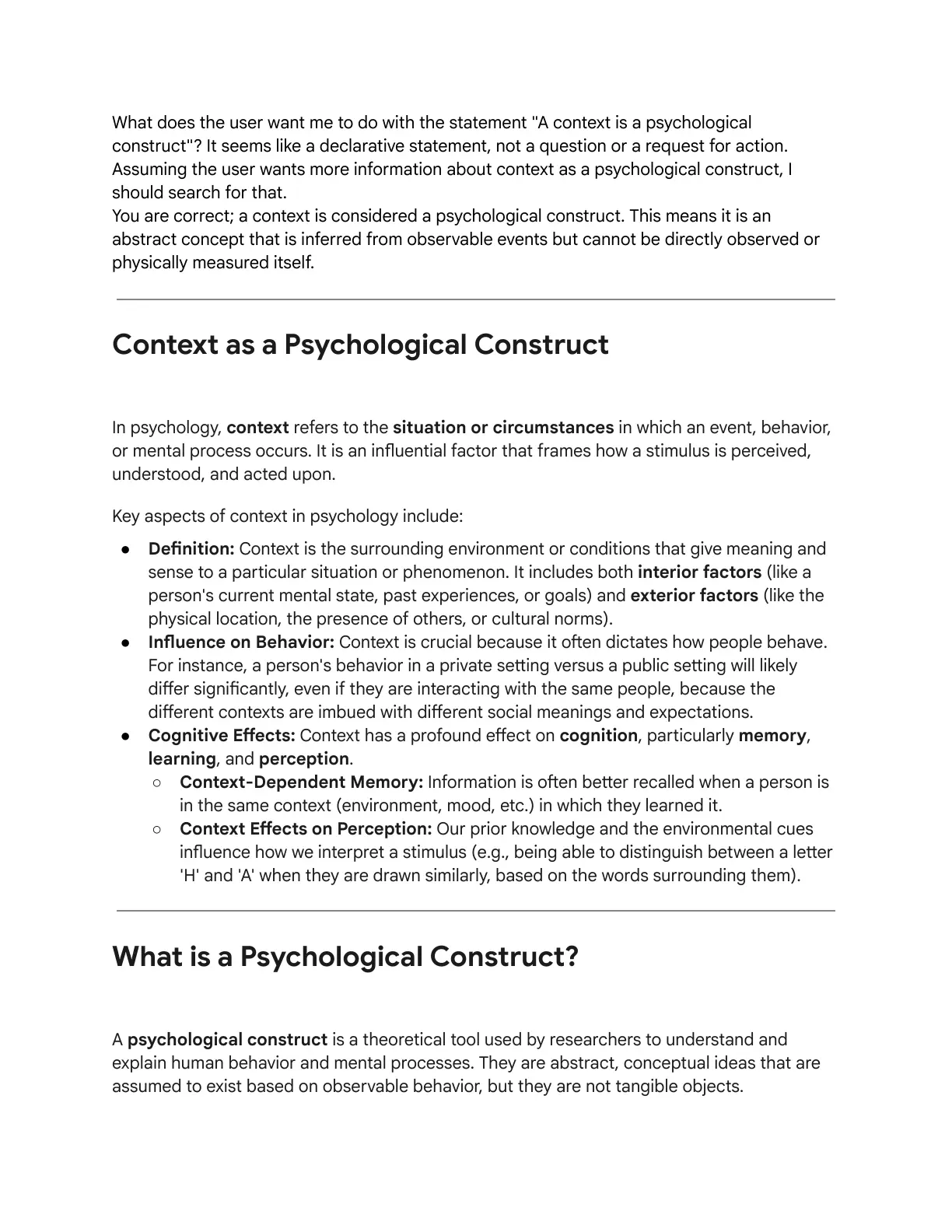 غلاف تقرير Context as a Psychological Construct