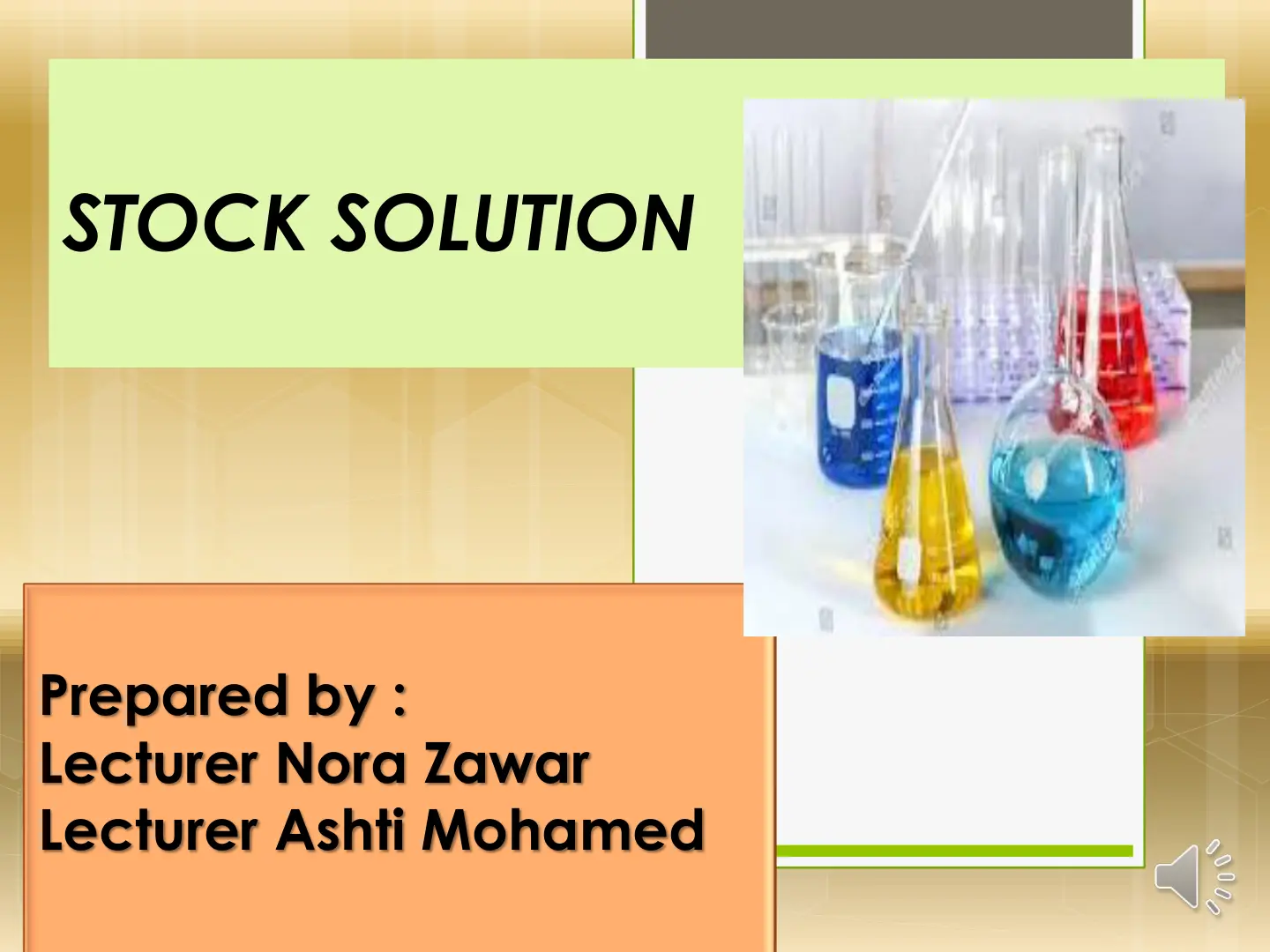 غلاف تقرير STOCK SOLUTION