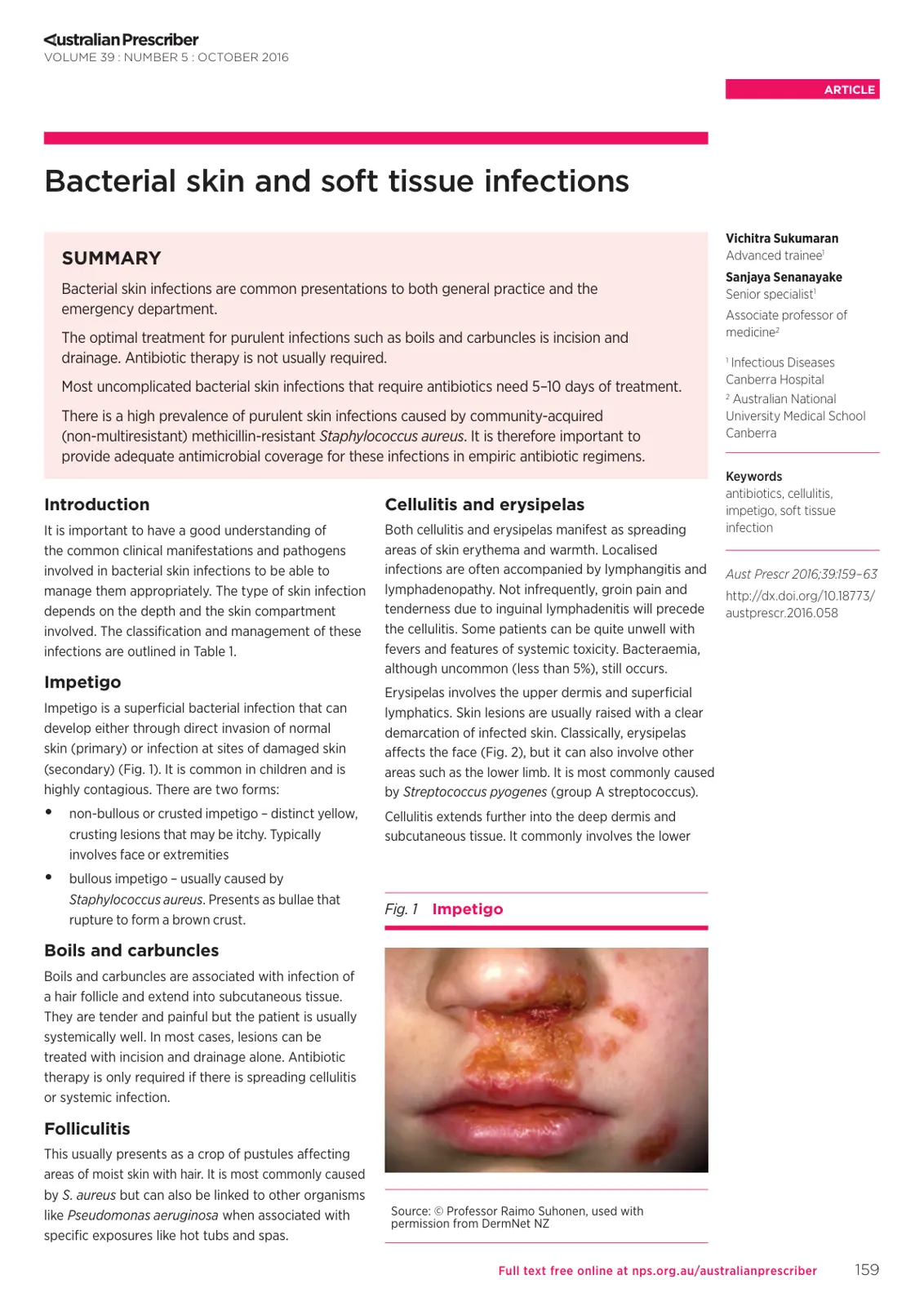 غلاف تقرير Bacterial skin and soft tissue infections