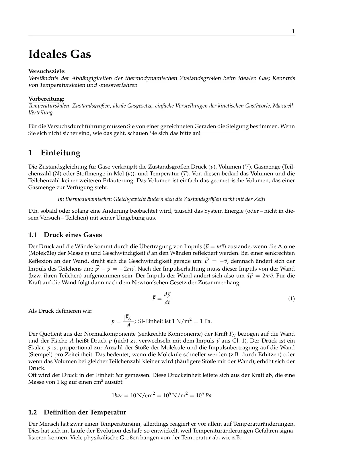 غلاف تقرير Ideales Gas