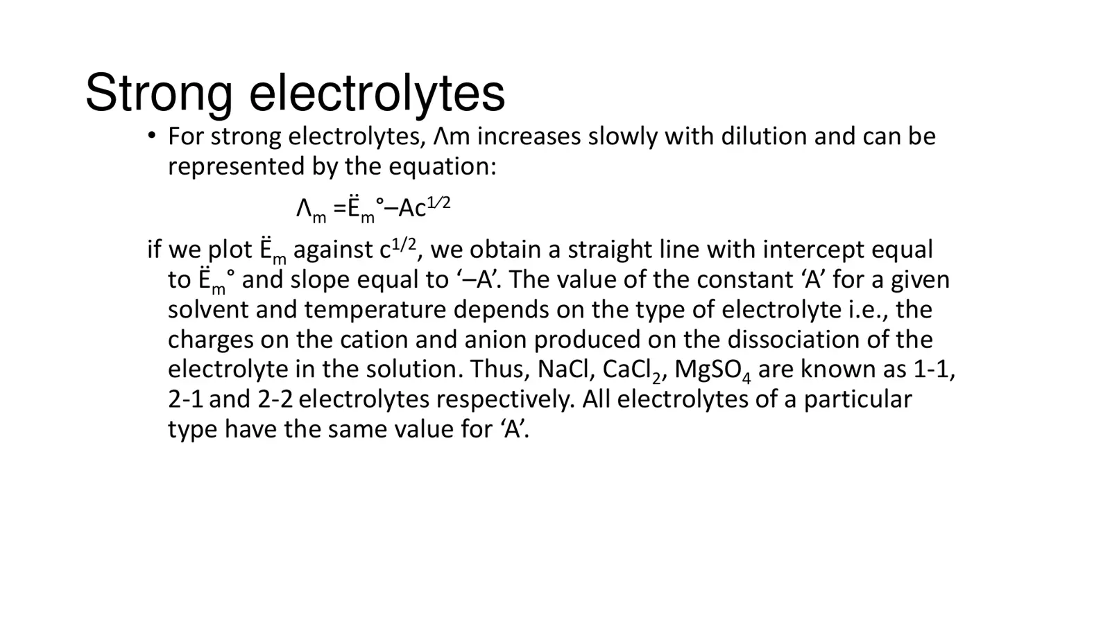 غلاف تقرير Strong electrolytes
