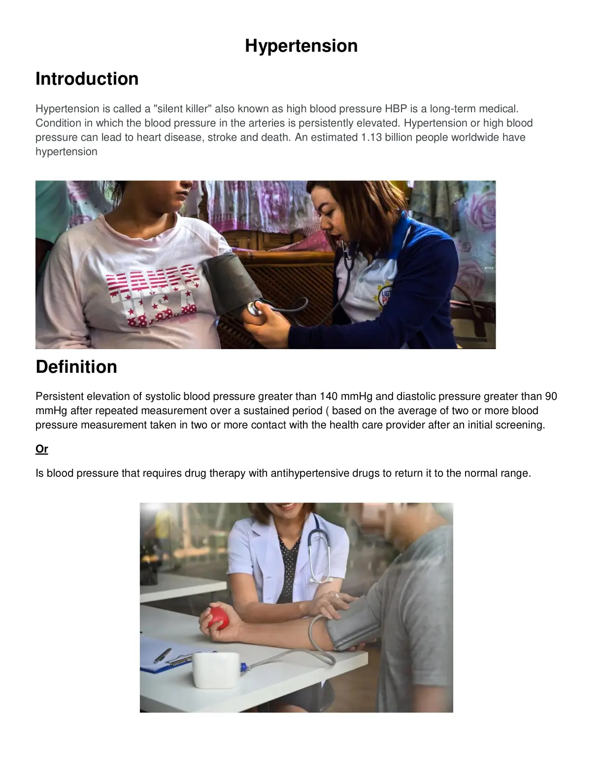 غلاف تقرير Hypertension