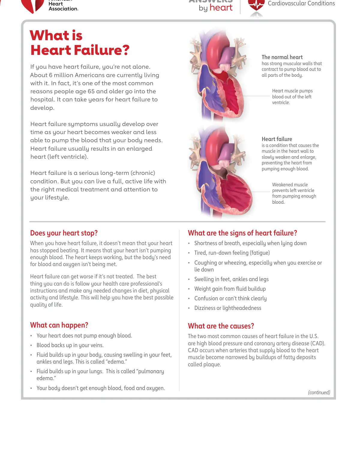 غلاف تقرير What is Heart Failure?