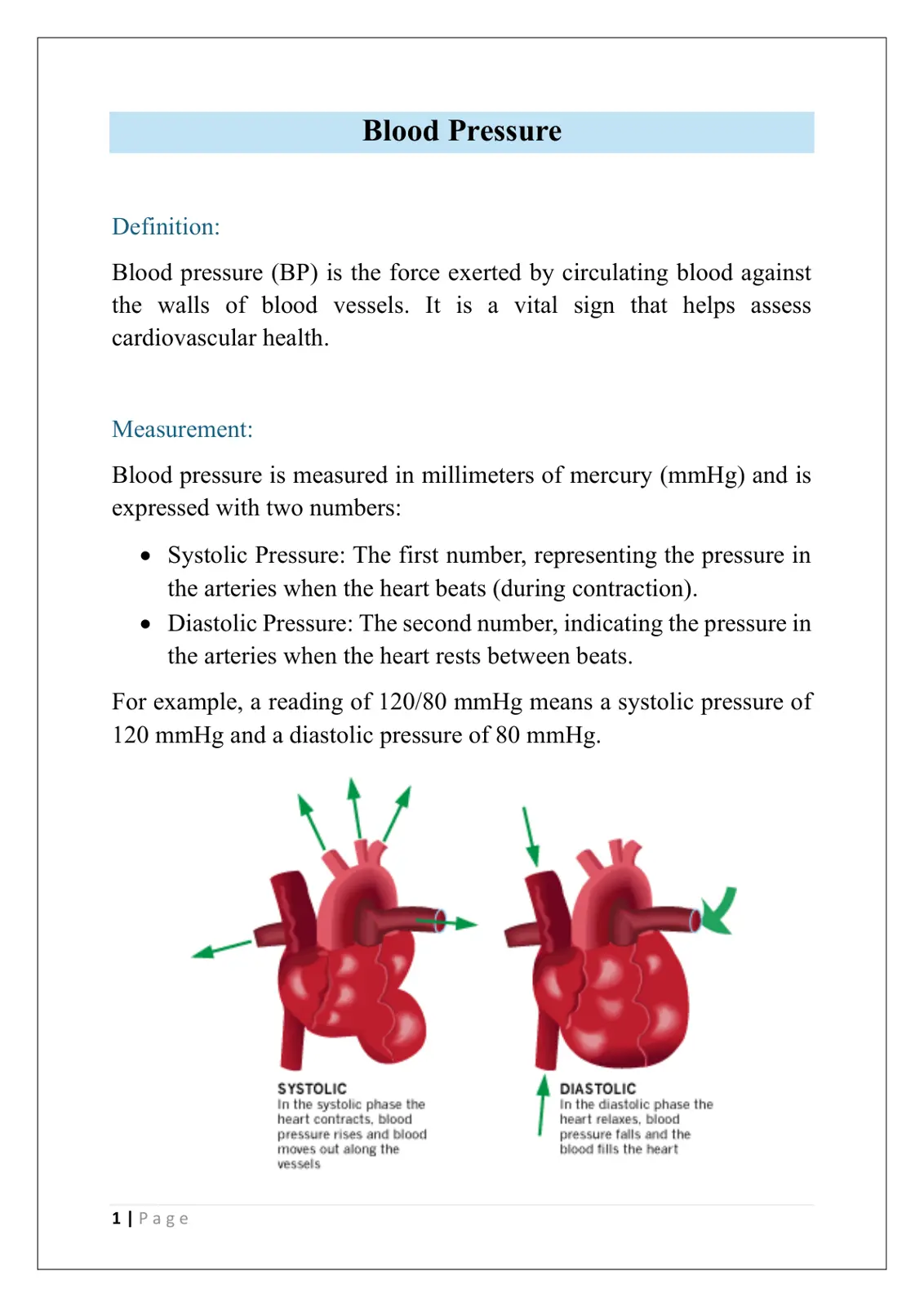 غلاف تقرير Blood Pressure