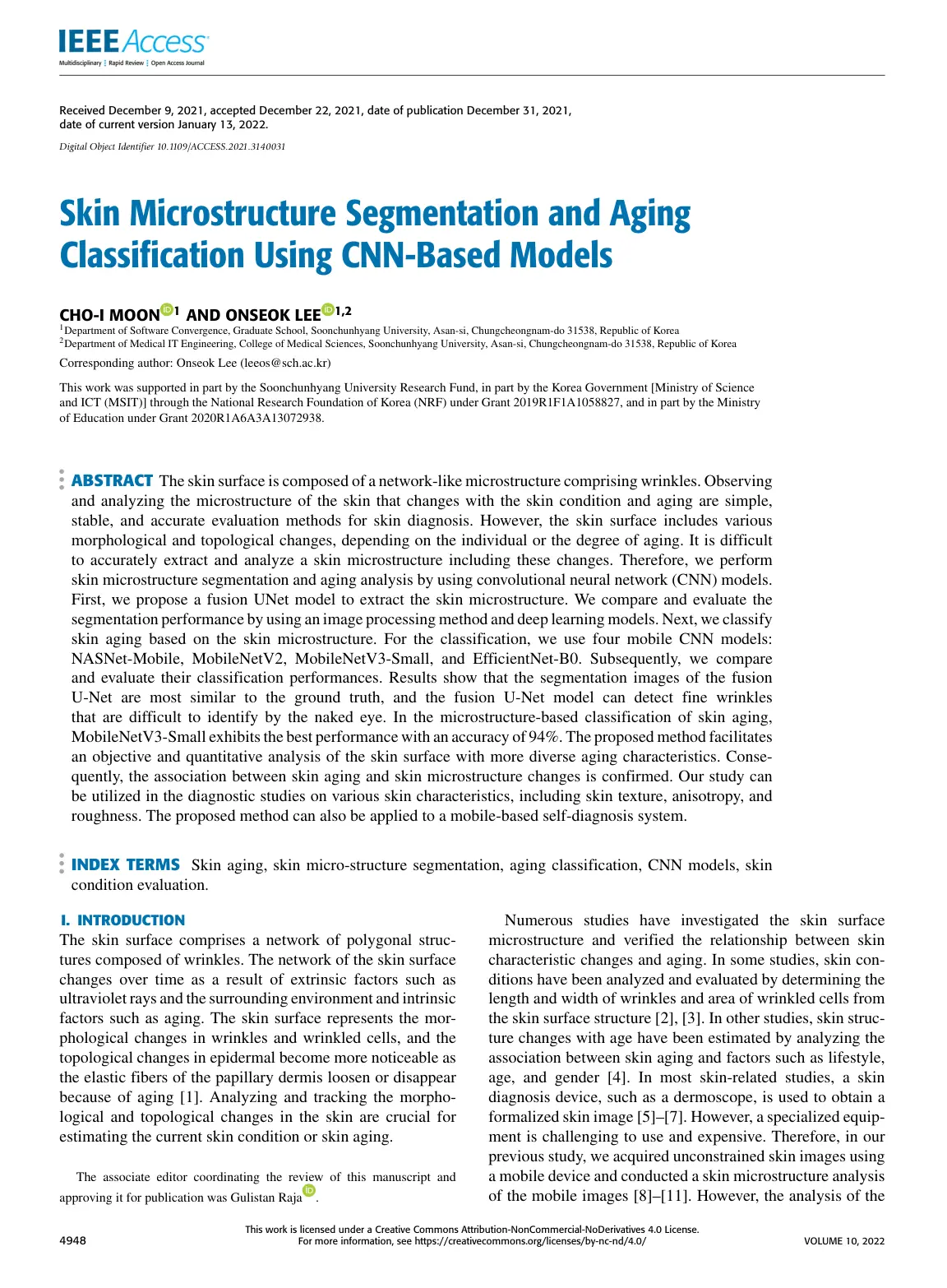 غلاف تقرير Skin Microstructure Segmentation and Aging Classification Using CNN-Based Models