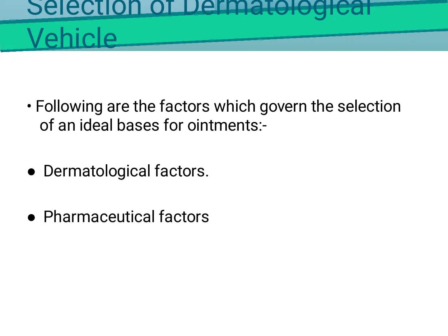غلاف تقرير Dermatological preparations