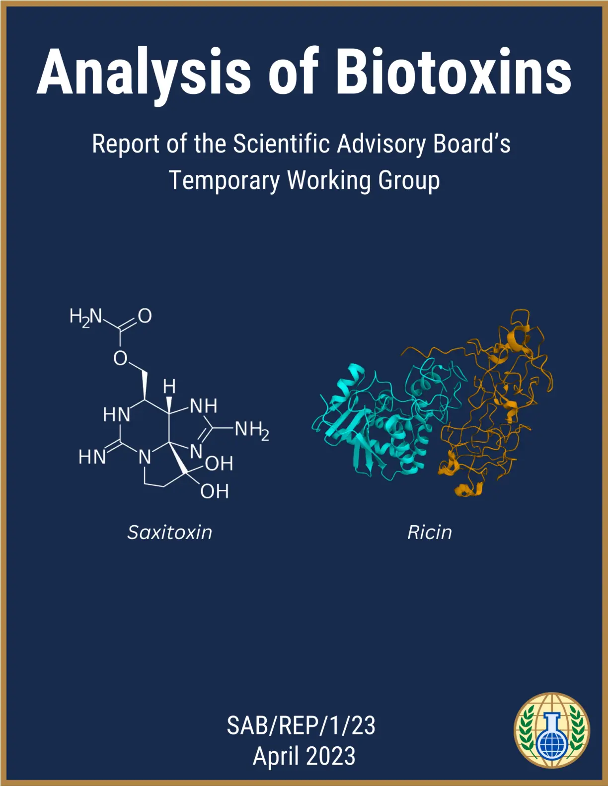 غلاف تقرير Analysis of Biotoxins