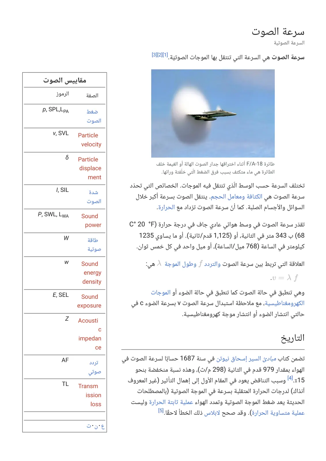 غلاف تقرير مقاييس الصوت