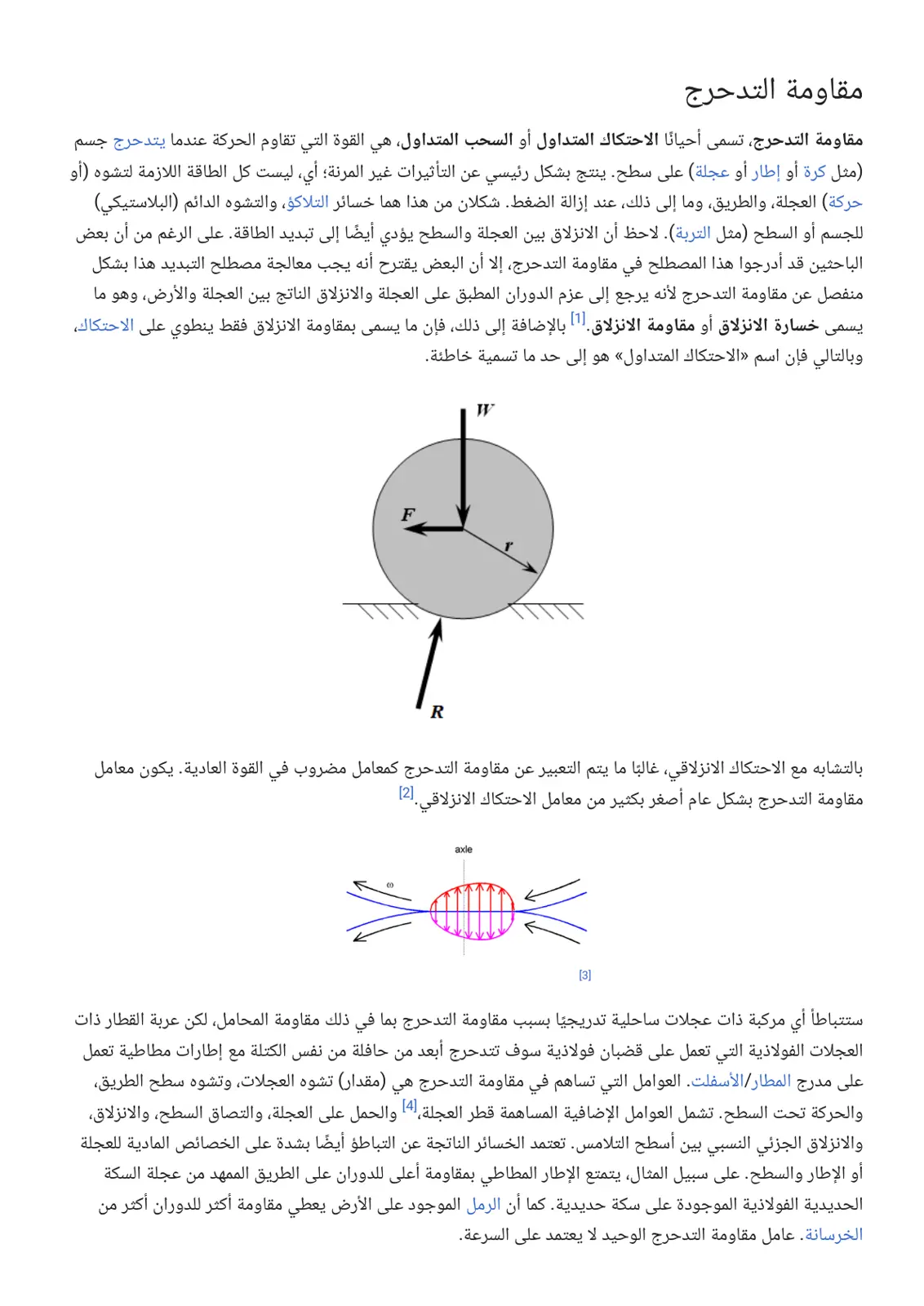 غلاف تقرير مقاومة التدحرج