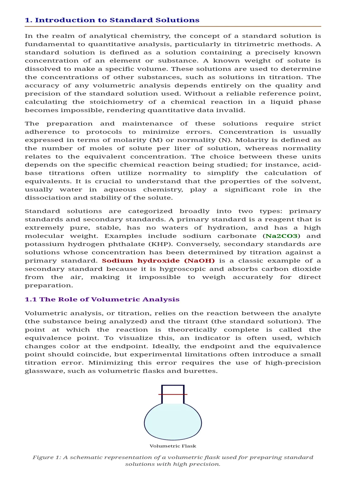 غلاف تقرير Introduction to Standard Solutions