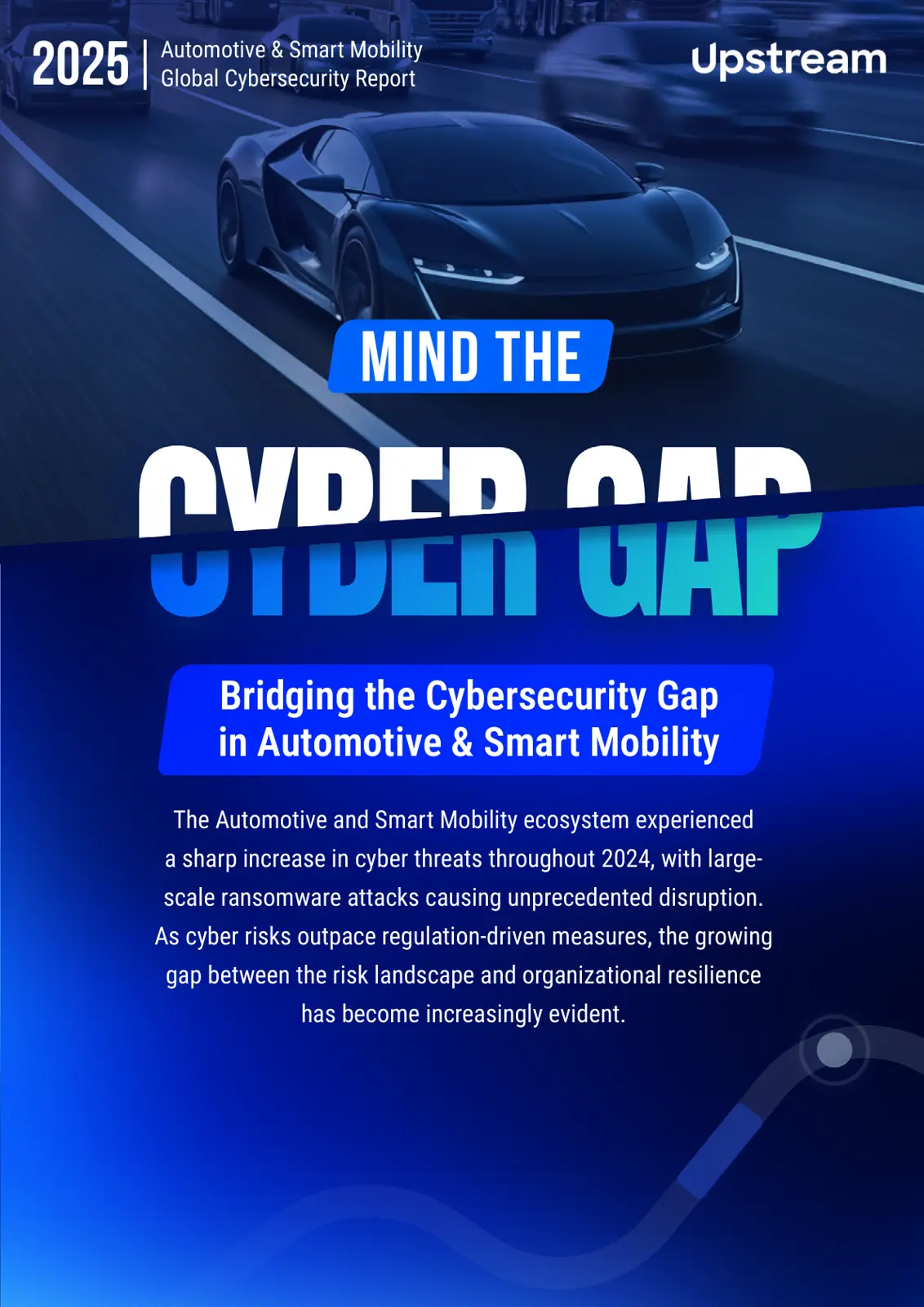 غلاف تقرير Automotive & Smart Mobility 2025 Global Cybersecurity Report