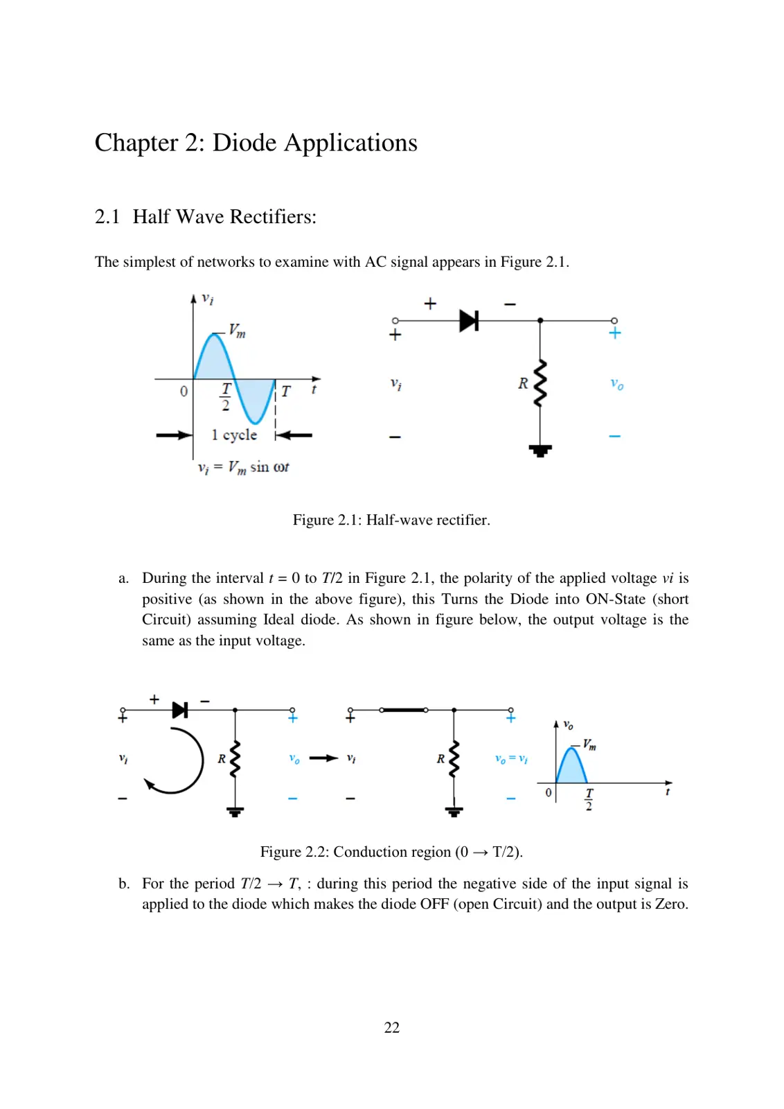 غلاف تقرير Chapter 2: Diode Applications