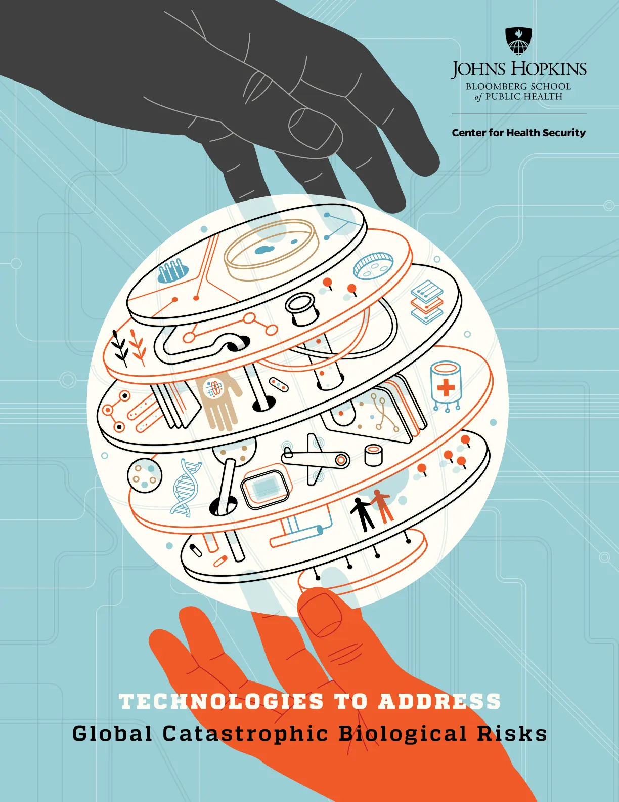 غلاف تقرير Technologies to Address Global Catastrophic Biological Risks