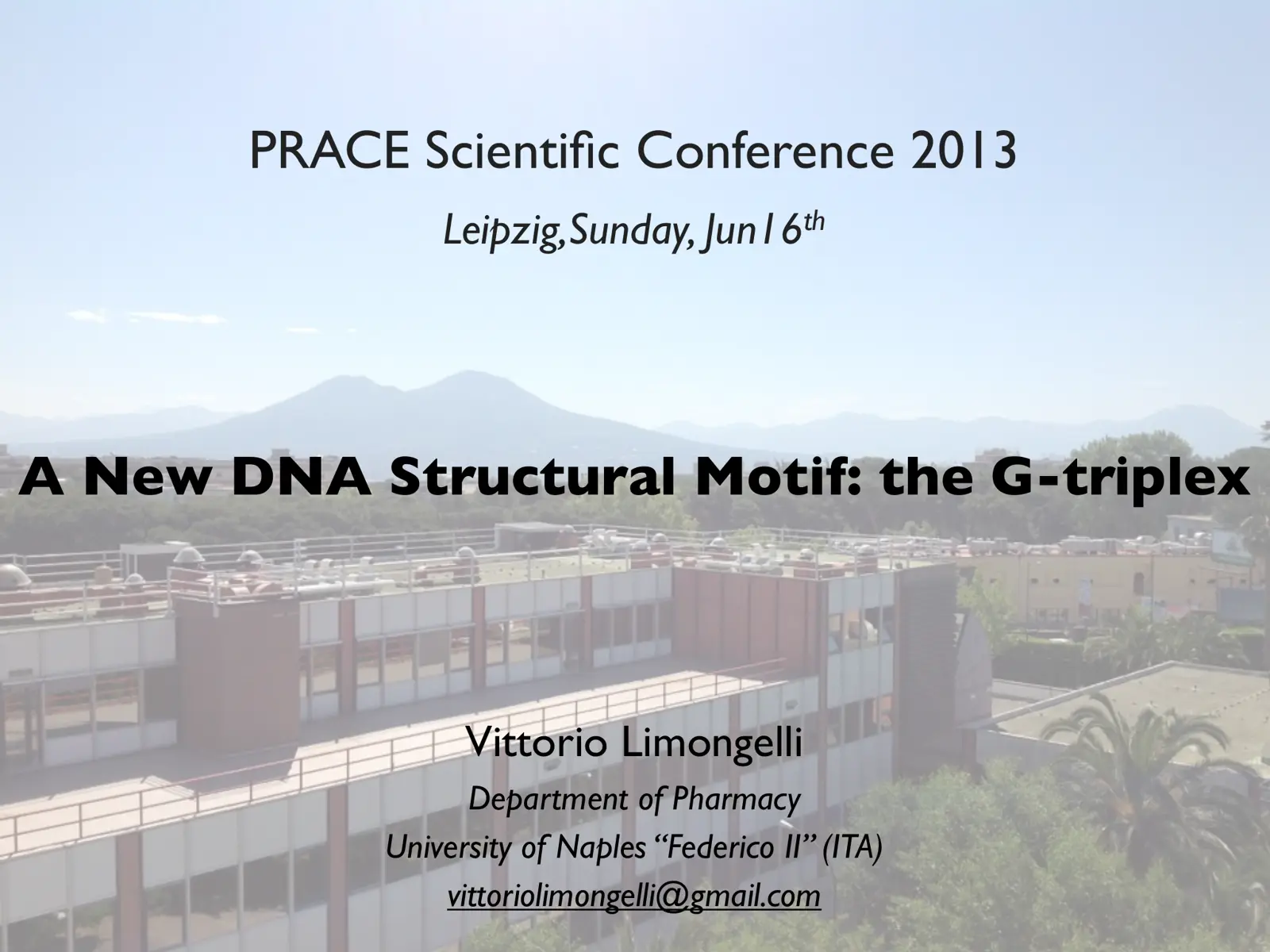 غلاف تقرير A New DNA Structural Motif: the G-triplex