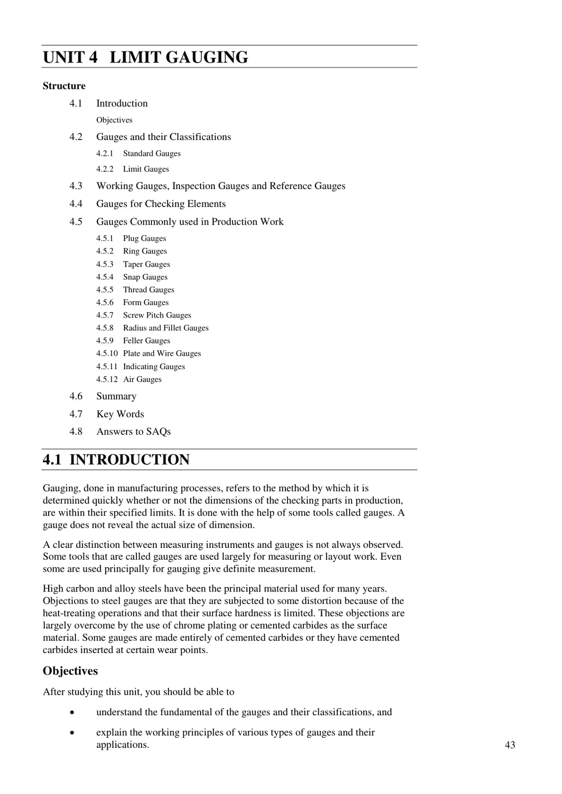 غلاف تقرير UNIT 4 LIMIT GAUGING