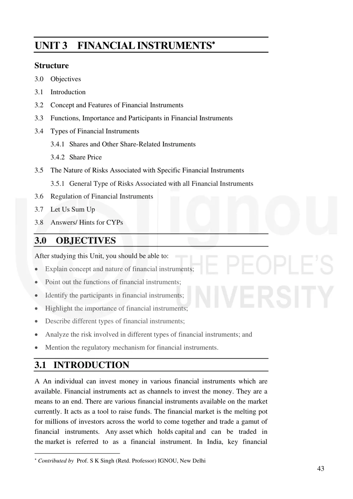 غلاف تقرير FINANCIAL INSTRUMENTS