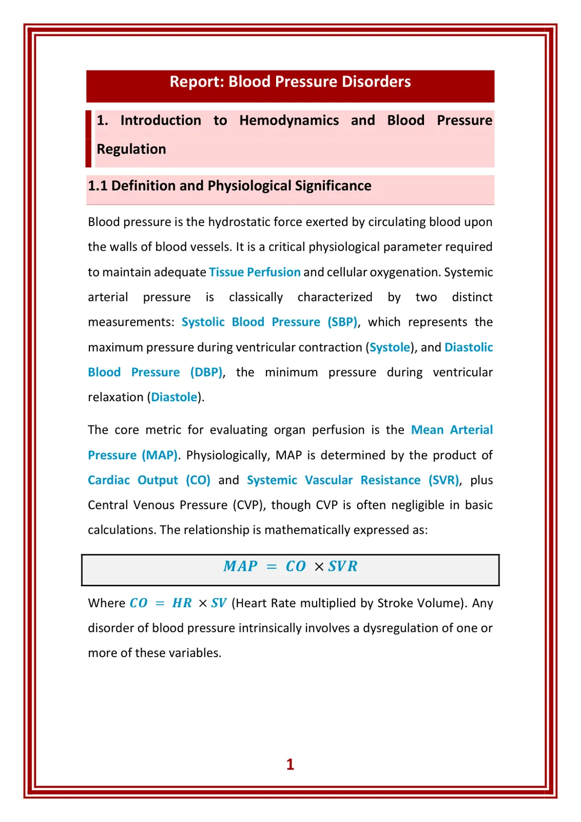 غلاف تقرير Blood Pressure Disorders