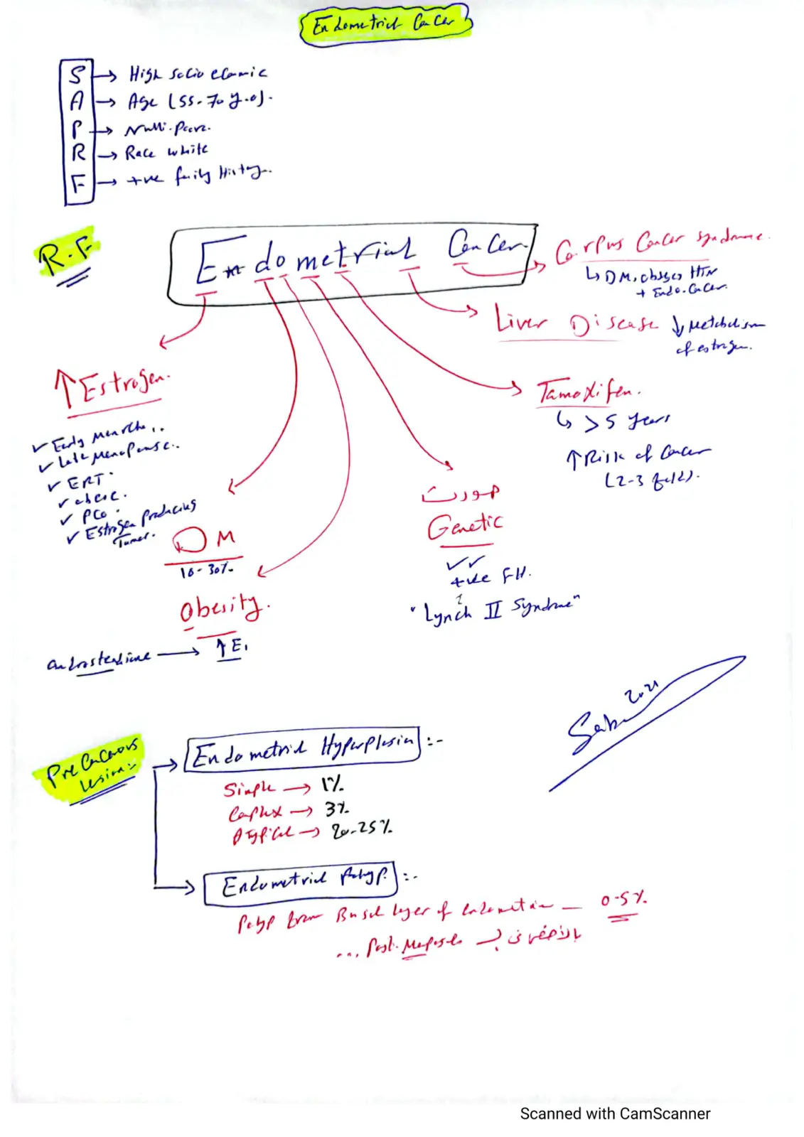 غلاف تقرير Endometrial Cancer