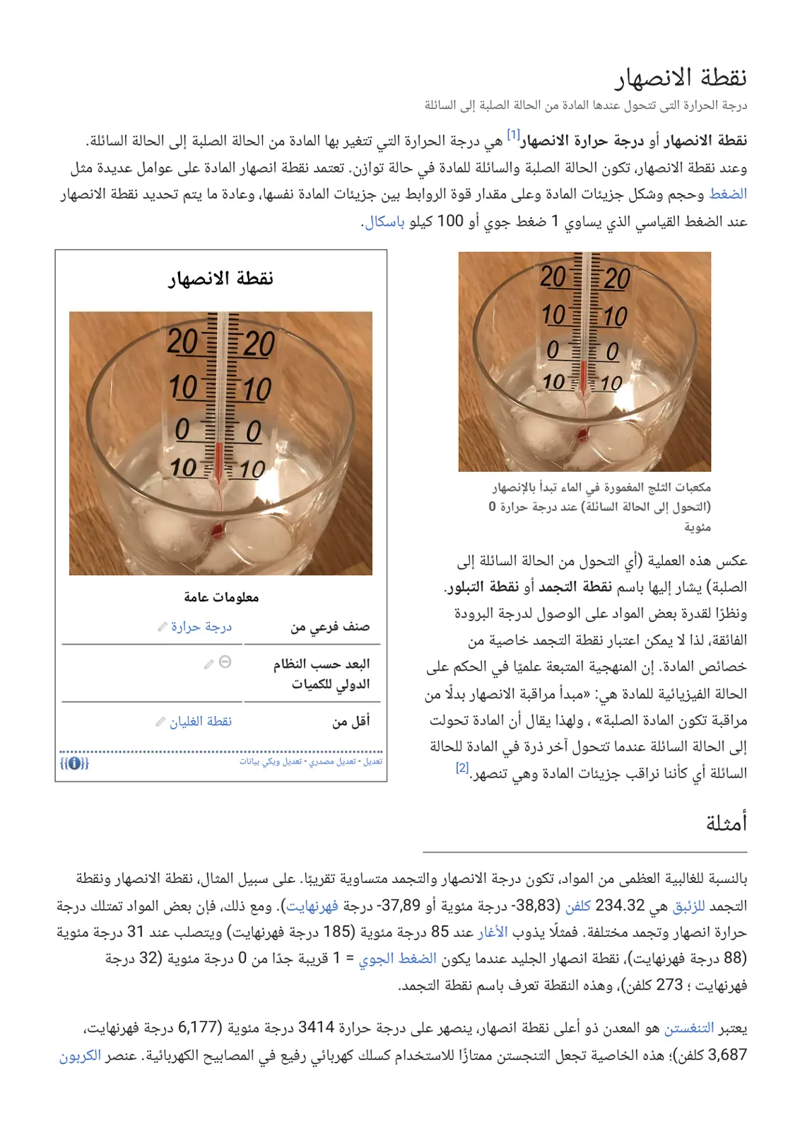 غلاف تقرير نقطة الانصهار