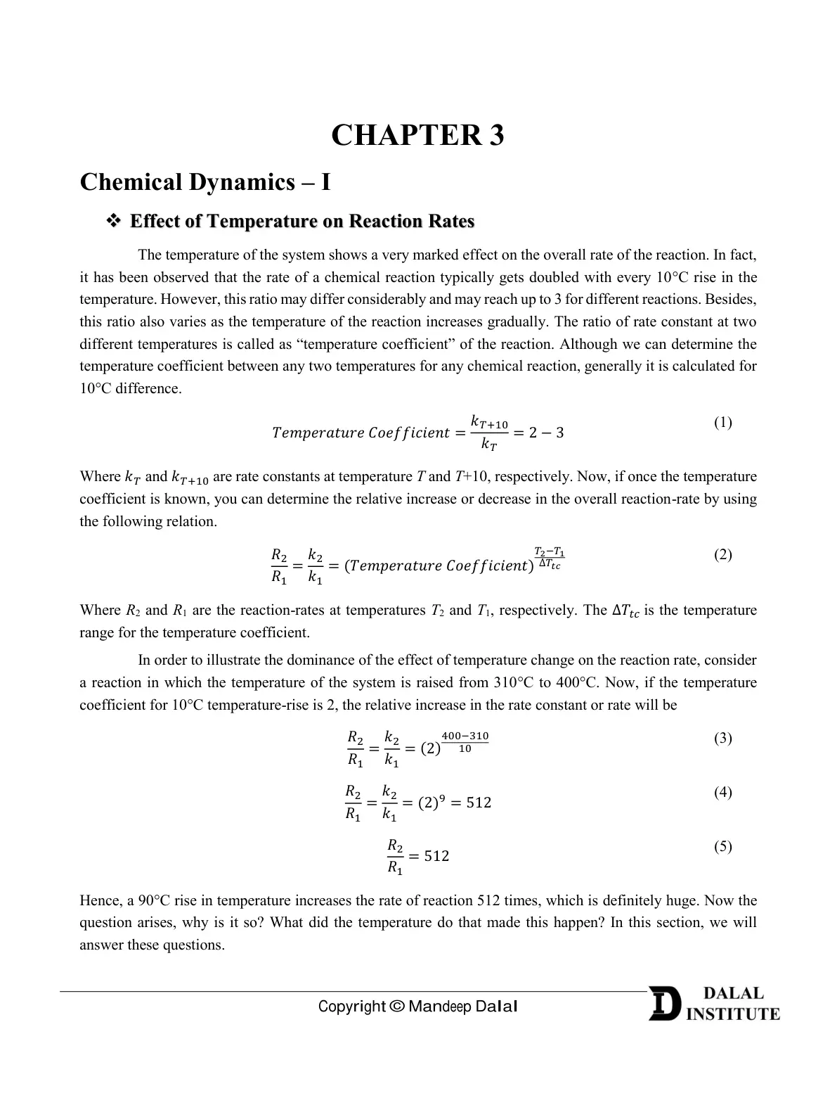 غلاف تقرير Effect of Temperature on Reaction Rates