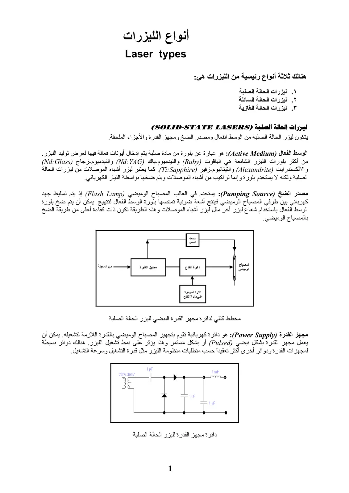 غلاف تقرير انيود الليزارة