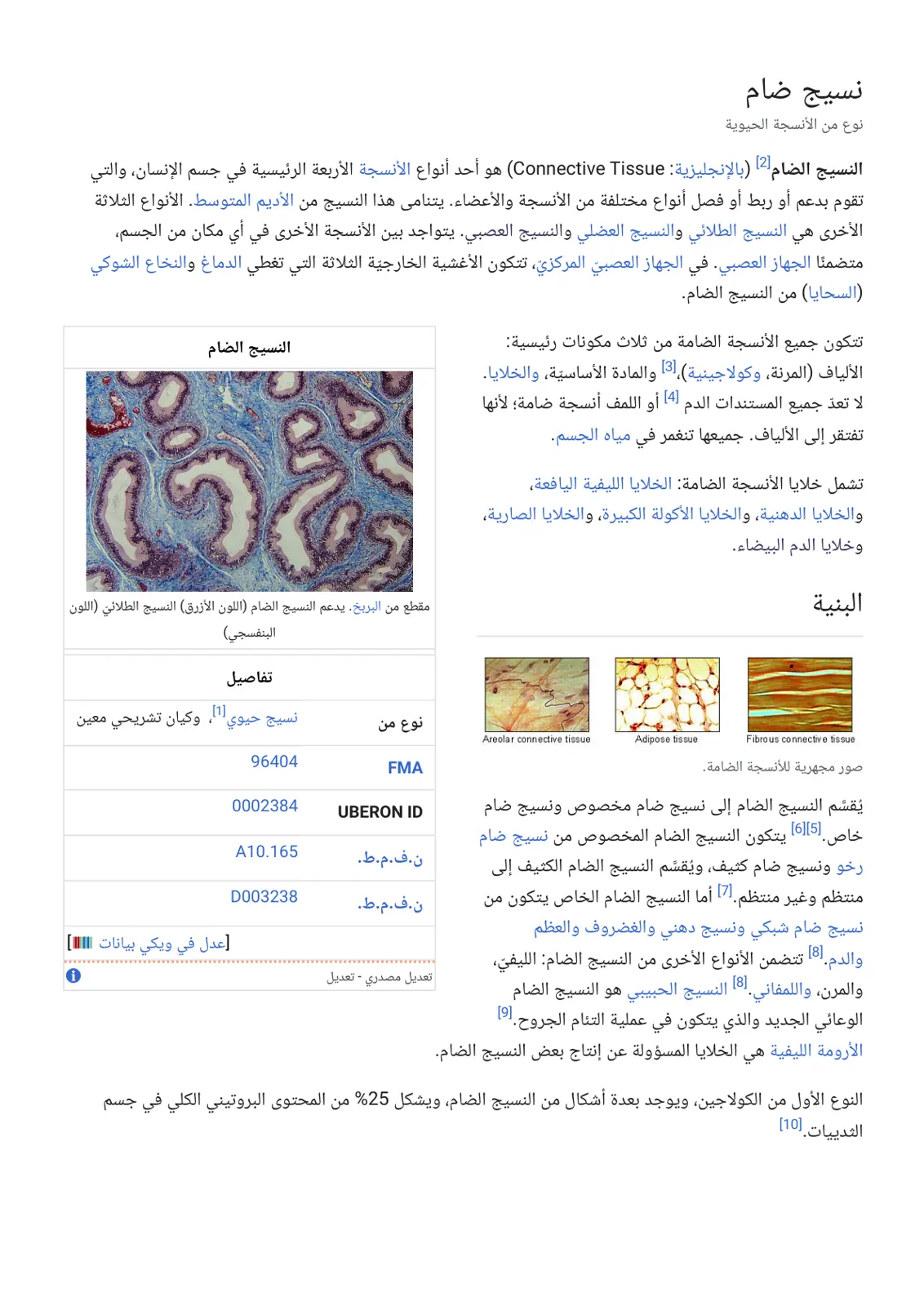 غلاف تقرير النسيج الضام
